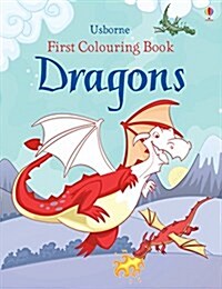 First Colouring Book Dragons (Paperback)