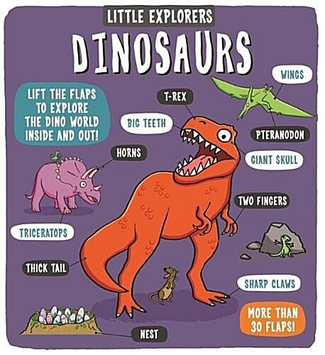 Little Explorers: Dinosaurs (Board Book)