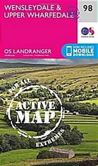 Wensleydale & Upper Wharfedale (Sheet Map, folded, December 2016 ed)