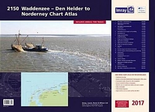 Imray Chart Atlas 2150 : Den Helder to Norderney (Spiral Bound, 2 Revised edition)