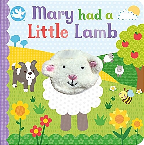 Little Learners Mary Had a Little Lamb Finger Puppet Book (Board Book)