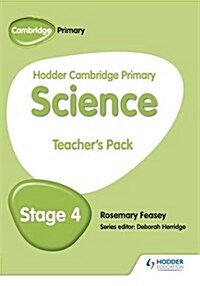 Hodder Cambridge Primary Science Teachers Pack 4 (Paperback)