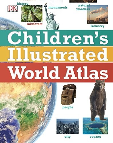 Childrens Illustrated World Atlas (Hardcover)