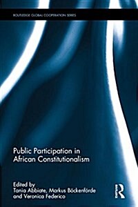 Public Participation in African Constitutionalism (Hardcover)