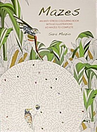 Amazing Mazes : Anti-Stress Colouring Book (Paperback)
