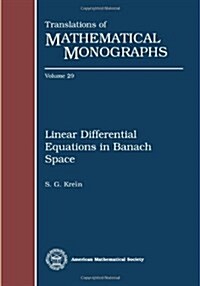 Linear Differential Equations in Banach Space (Paperback)