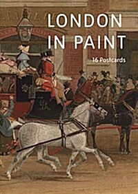 London in Paint: A Book of Postcard (Hardcover)