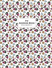 Large Address Book - Office/Desk 8.5 X 11: Watermelons (Paperback)