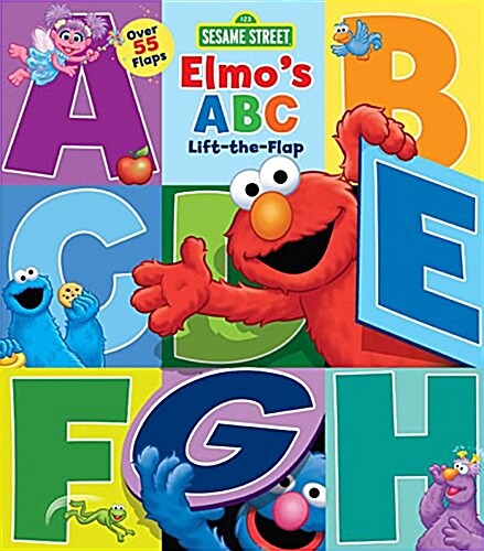 Sesame Street: Elmos ABC Lift-The-Flap (Board Books, 2)