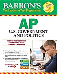 Barrons AP U.S. Government and Politics , 10th Edition [With CDROM] (Paperback, 10, Revised)