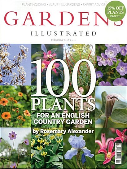 Gardens Illustrated (월간 영국판): 2017년 02월호