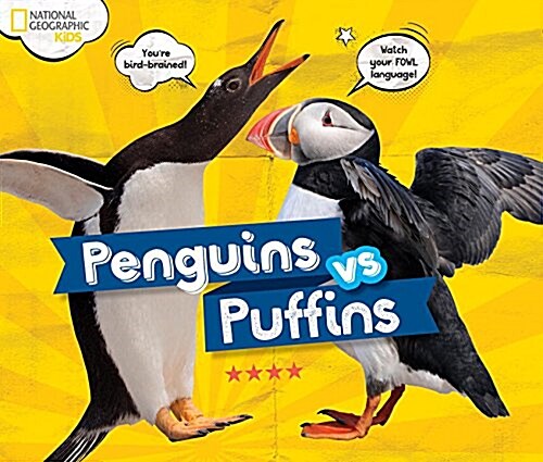 Penguins vs. Puffins (Library Binding)