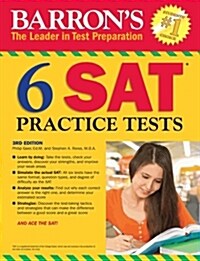 6 SAT Practice Tests (Paperback, 3)