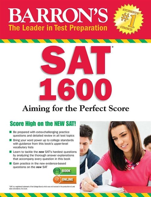 Barrons SAT 1600 with Online Test (Paperback, 6)