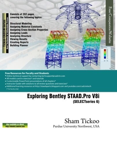 Exploring Bentley Staad.Pro V8i (Selectseries 6) (Paperback)