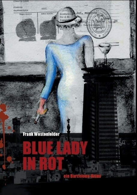 Blue Lady in Rot: ein Barcelona-Krimi (Paperback)