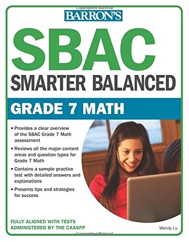 Sbac Grade 7 Math: Smarter Balanced (Paperback)