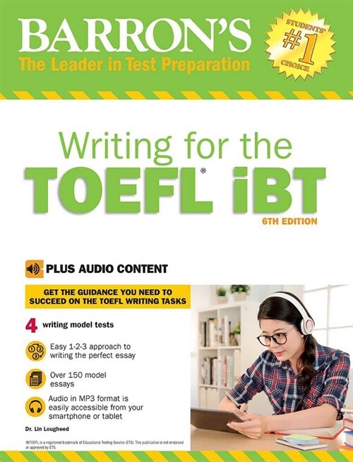 [중고] Writing for the TOEFL IBT: With MP3 CD, 6th Edition (Paperback, 6)