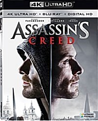 [수입] Assassins Creed (2016) (어쌔신 크리드) (한글무자막)(4K Ultra HD + Blu-ray + Digital HD)