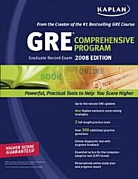 Kaplan GRE Exam 2008 Comprehensive Program (Paperback)