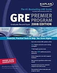 Kaplan GRE Exam 2008 Premier Program (Paperback, CD-ROM)