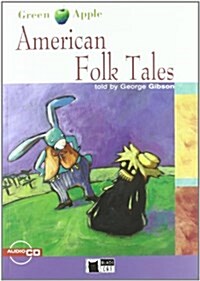 [중고] American Folk Tales [With CD] (Paperback)