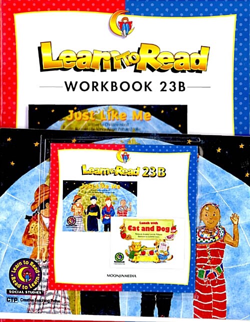 Just Like Me + Lunch With Cat And Dog (Book 2권 + Workbook 1권 + Audio CD 1장)