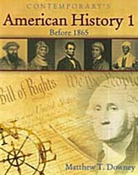 [중고] American History 1 (Before 1865), Softcover Student Text Only (Paperback)