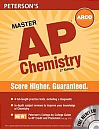 [중고] Peterson‘s Master AP Chemistry (Paperback, CD-ROM, 2nd)
