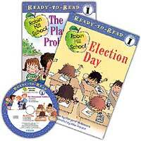 Ready to Read; Level 1. Robin Hill School- Election Day/The Playground Problem (Paperback2 + CD)