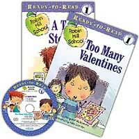 Ready to Read:Level 1. Robin Hill School: A Tooth Story/Too Many Valentines (Paperback2 + CD)