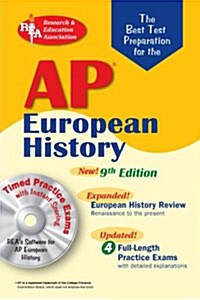 The Best Test Preparation For The AP European History Exam (Paperback, CD-ROM, 9th)