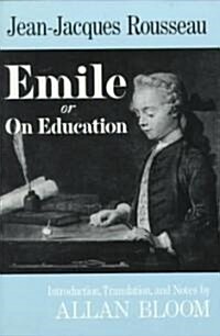 [중고] Emile: Or on Education (Paperback)