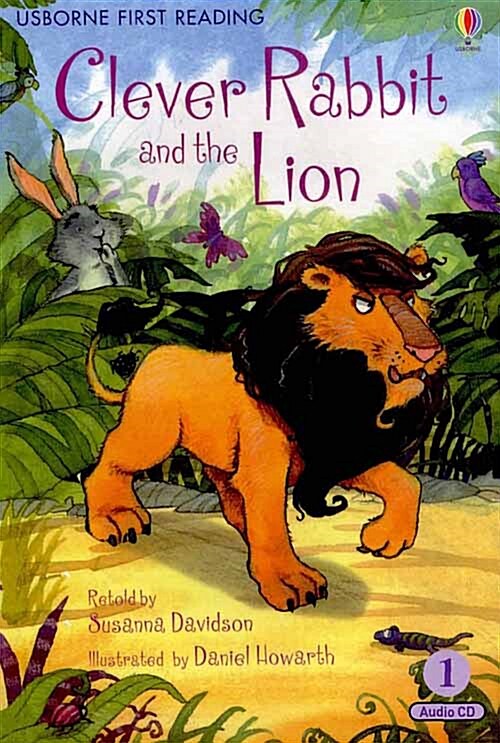 [중고] Usborne First Reading Set 2-01 : Clever Rabbit and the Lion (Paperback + Audio CD 1장)