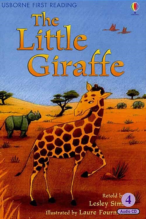 Usborne First Reading Set 2-04 : The Little Giraffe (Paperback + CD )