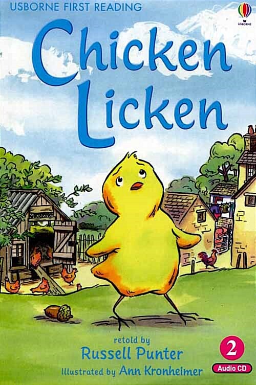 [중고] Usborn First Readers Set 3-02 / Chicken Licken (Paperback + CD )