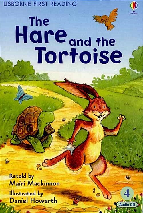 [중고] Usborn First Readers Set 4-04 : The Hare and the Tortoise (Paperback + Audio CD 1장)