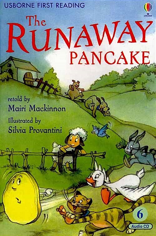 [중고] Usborne First Reading Set 4-06 : The Runaway Pancake (Paperback + Audio CD 1장)