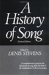 A History of Song (Paperback, Revised)