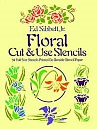 Floral Cut and Use Stencils (Paperback)