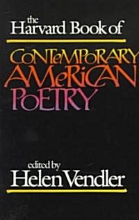 Harvard Book of Contemporary American Poetry (Hardcover)