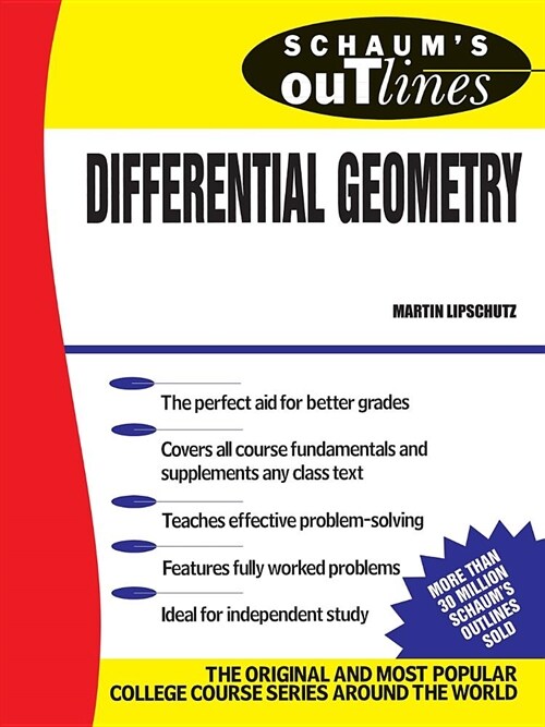 [중고] Schaums Outline of Differential Geometry (Paperback)