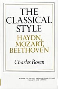 The Classical Style (Paperback)