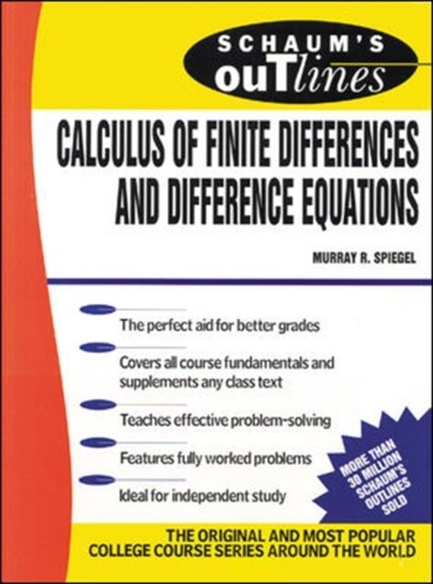 Schaums Outline of Calculus of Finite Differences and Difference Equations (Paperback, UK)