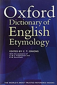 The Oxford Dictionary of English Etymology (Hardcover)