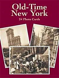 Old-Time New York: 24 Photo Cards (Paperback)