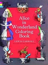 Alice in Wonderland Coloring Book (Paperback)