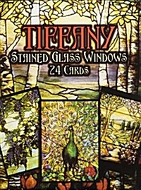 Tiffany Stained Glass Windows: 24 Cards (Paperback)
