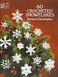 60 Crocheted Snowflakes (Paperback)