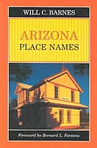 Arizona Place Names (Paperback)
